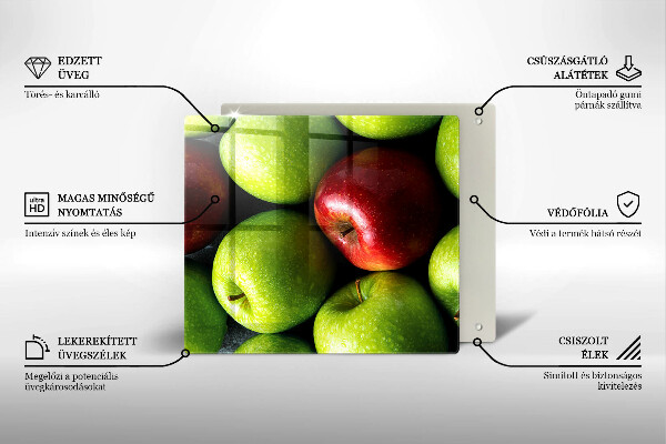 Protège plaque de cuisson Pommes juteuses