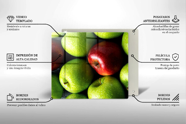 Protège plaque de cuisson Pommes juteuses