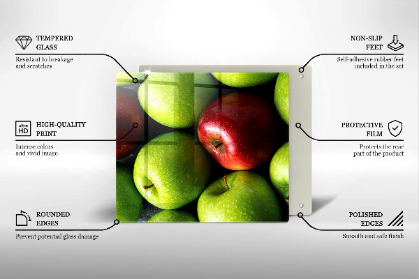 Protège plaque de cuisson Pommes juteuses