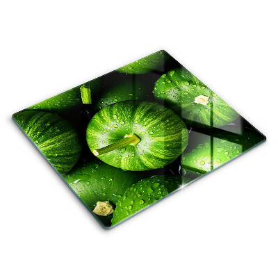 Protège plaque de cuisson Citrouilles vertes