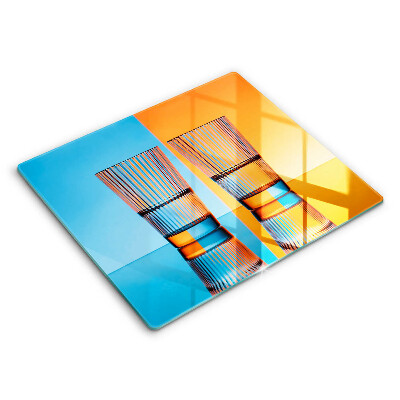 Protège plaque de cuisson Deux verres d'eau