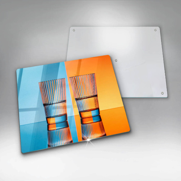 Protège plaque de cuisson Deux verres d'eau