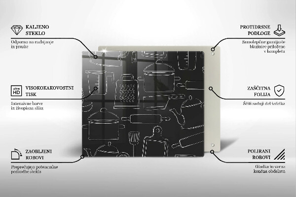 Protège plaque de cuisson Accessoires de cuisine de dessin animé