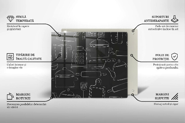 Protège plaque de cuisson Accessoires de cuisine de dessin animé