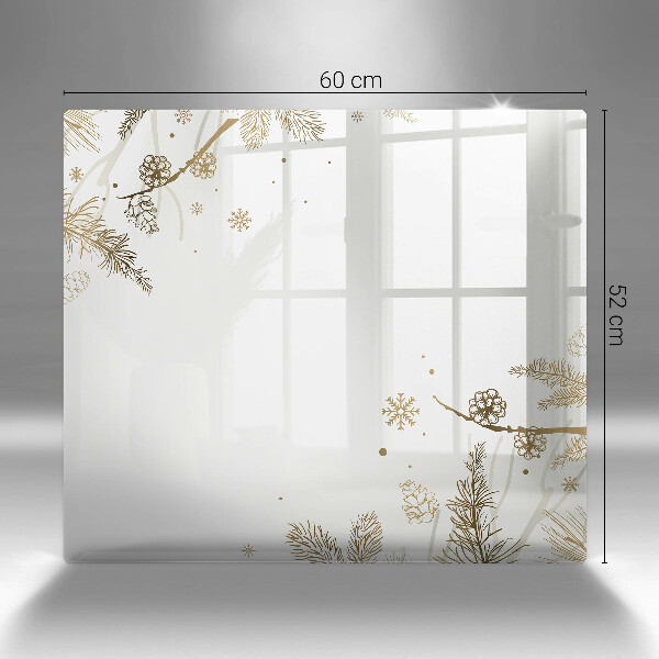 Protège plaque de cuisson Décorations d'hiver