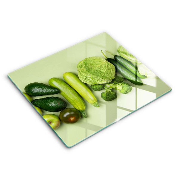 Protège plaque de cuisson Fruits et légumes verts