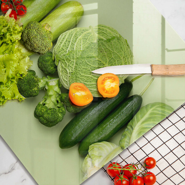 Protège plaque de cuisson Fruits et légumes verts