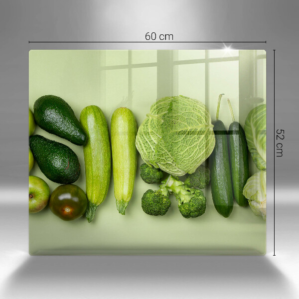 Protège plaque de cuisson Fruits et légumes verts