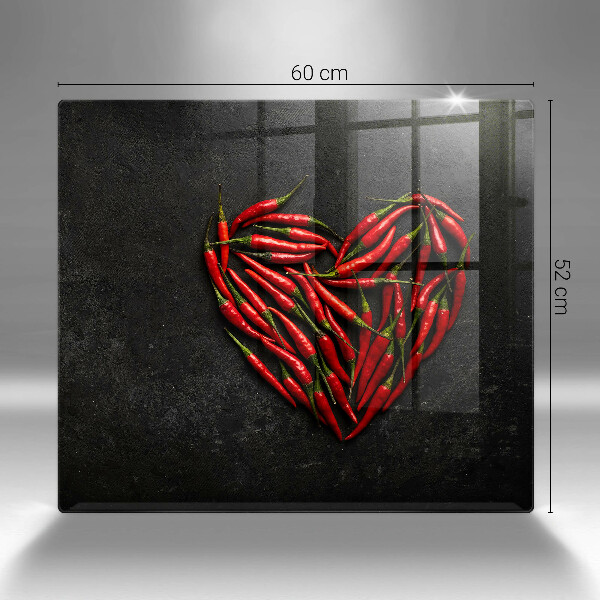 Protection plaque induction Coeur de piment