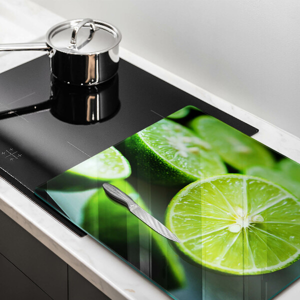 Protection plaque induction Agrumes citron vert