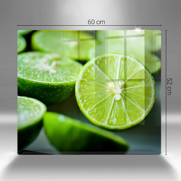 Protection plaque induction Agrumes citron vert