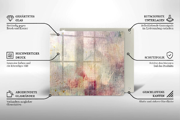 Protection plaque induction Fond de texture de peinture