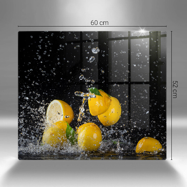 Protection plaque induction Fruits de citron juteux