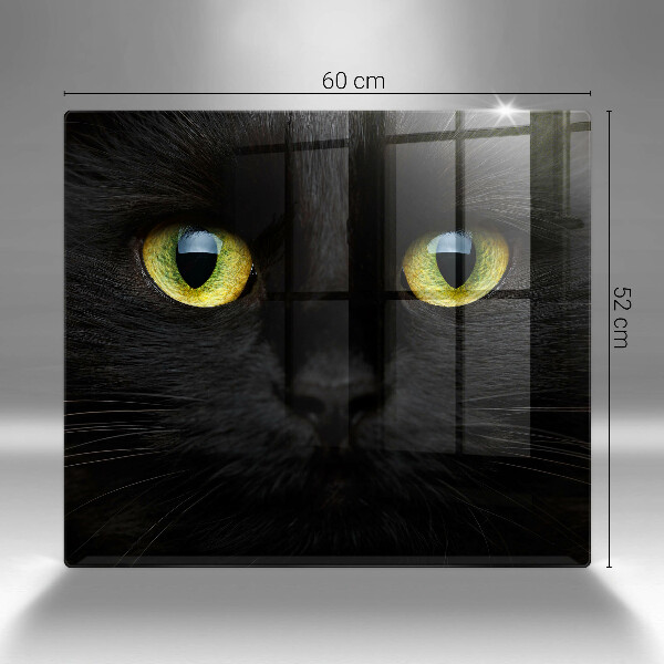Protection plaque induction Yeux de chat animaux