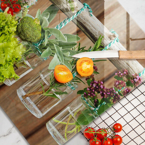 Protection plaque induction Plantes aromatiques vintage