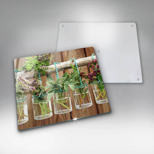 Protection plaque induction Plantes aromatiques vintage