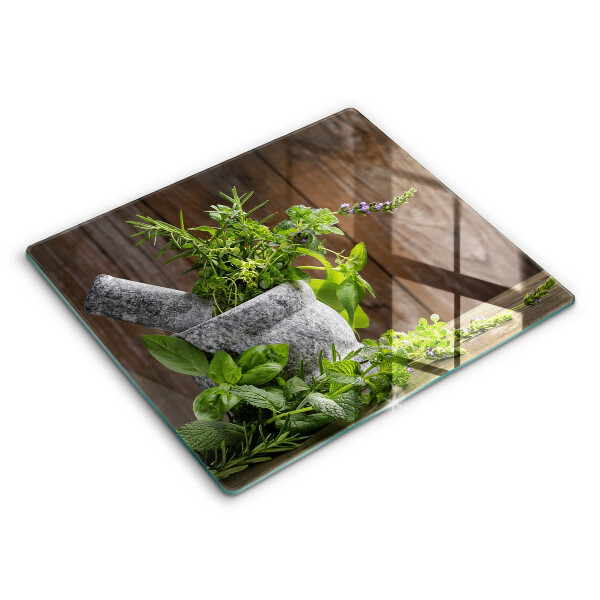 Protection plaque induction Plantes herbes et bois