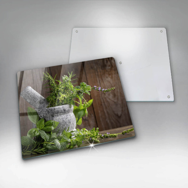 Protection plaque induction Plantes herbes et bois