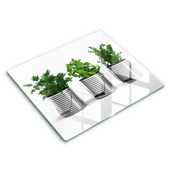 Protection plaque induction Pots de plantes aromatiques