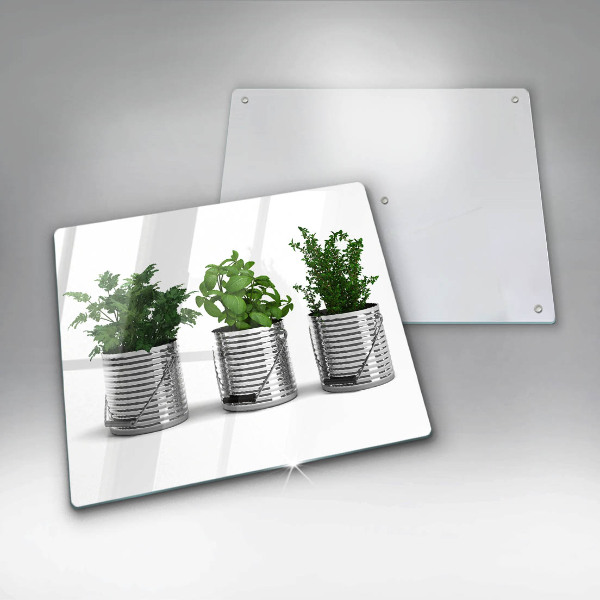 Protection plaque induction Pots de plantes aromatiques