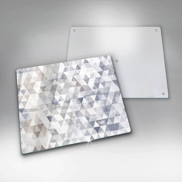 Protection plaque induction Modèle de triangles