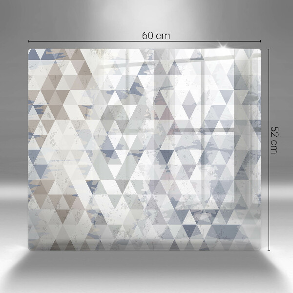 Protection plaque induction Modèle de triangles