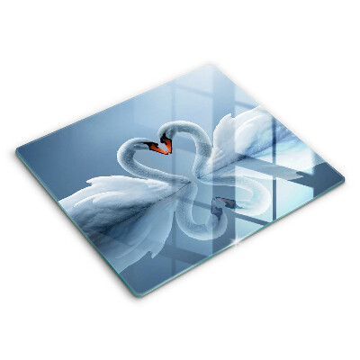 Protection plaque induction Deux coeurs de cygne