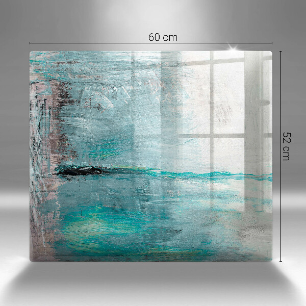 Protection plaque induction Fond d'abstraction de peinture