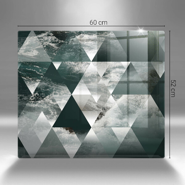 Protection plaque induction Triangles et eau