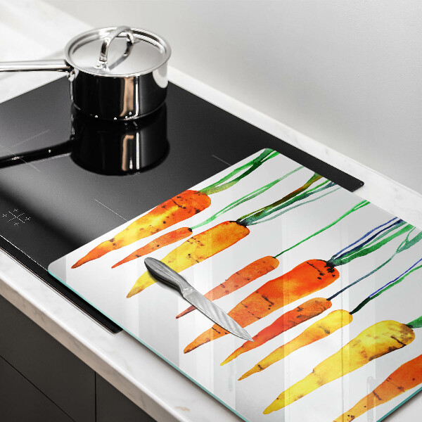 Protection plaque induction Illustration de carotte