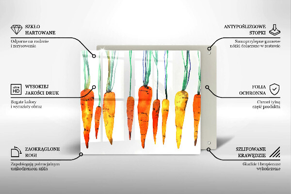 Protection plaque induction Illustration de carotte
