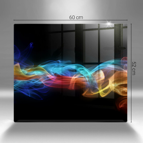 Protection plaque induction Fumée colorée