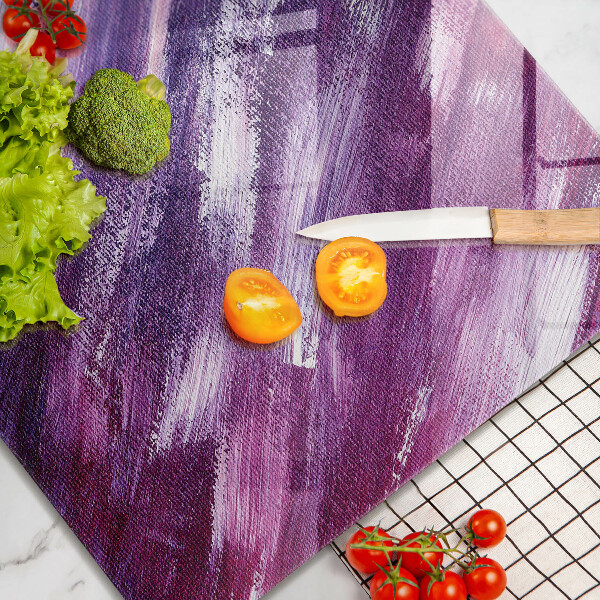 Protection plaque induction Peinture abstraite