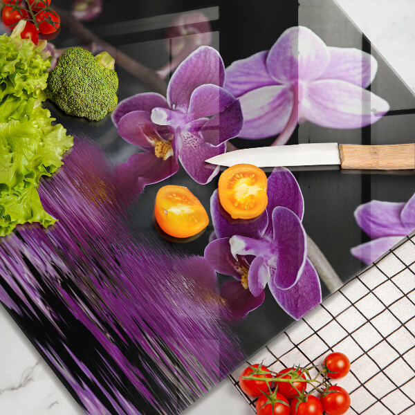 Protection plaque induction Eau zen d'orchidée