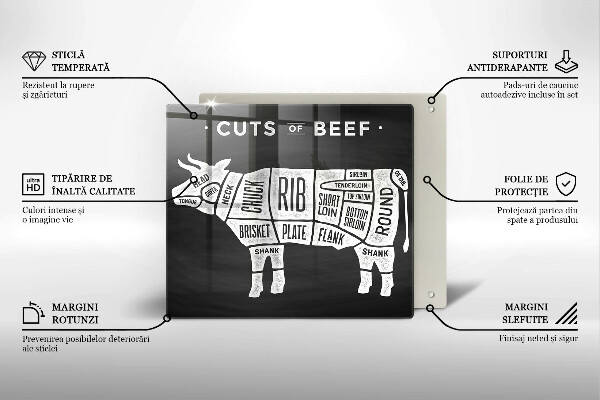 Protection plaque induction Bœuf à la viande de vache