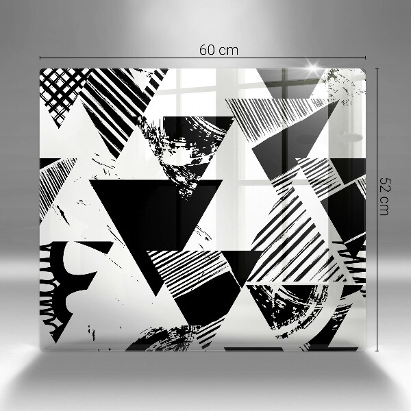 Protection plaque induction Triangles géométriques