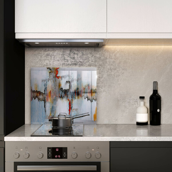 Protection plaque induction Peintures abstraites