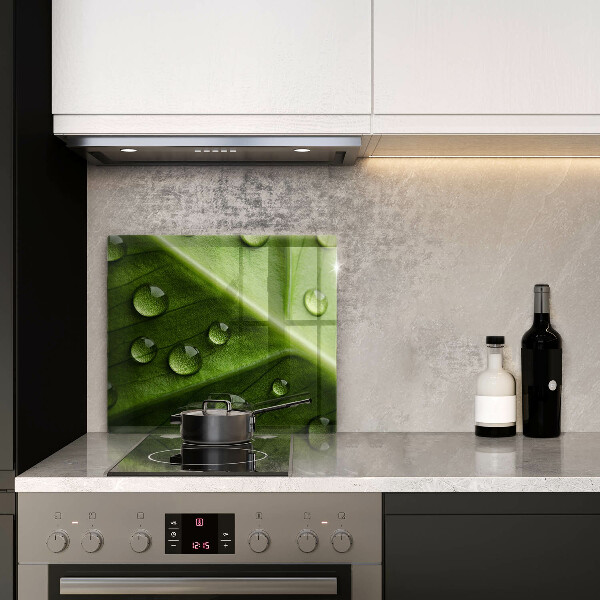 Protection plaque induction Nature rosée et feuille