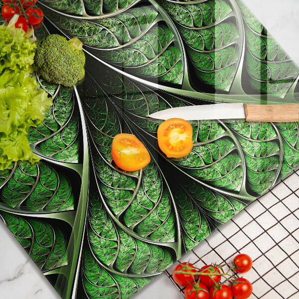 Protection plaque induction Structure des nervures des feuilles