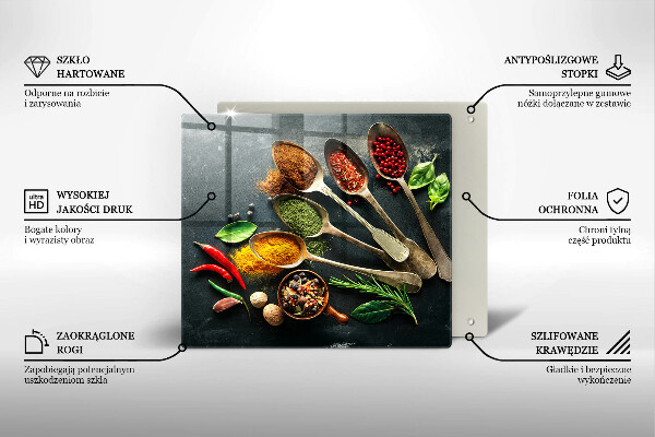 Protection plaque induction Cuillères de cuisine d'épices