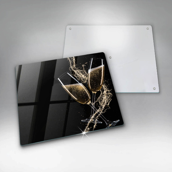 Protection plaque induction Verres de champagne