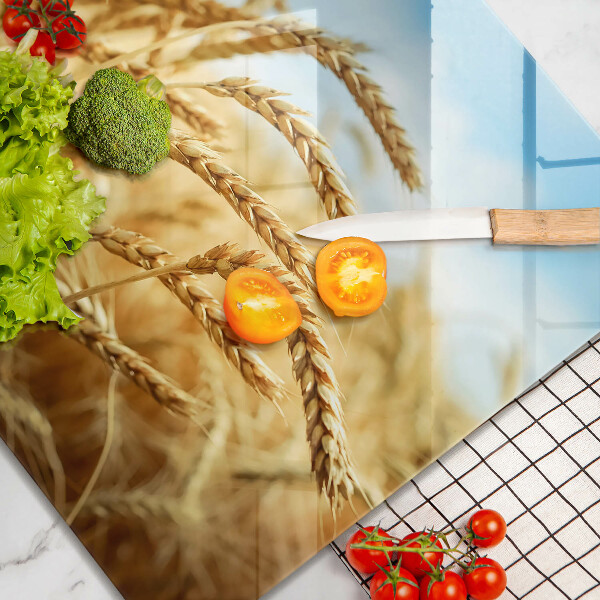 Protection plaque induction Épis de céréales dans le champ