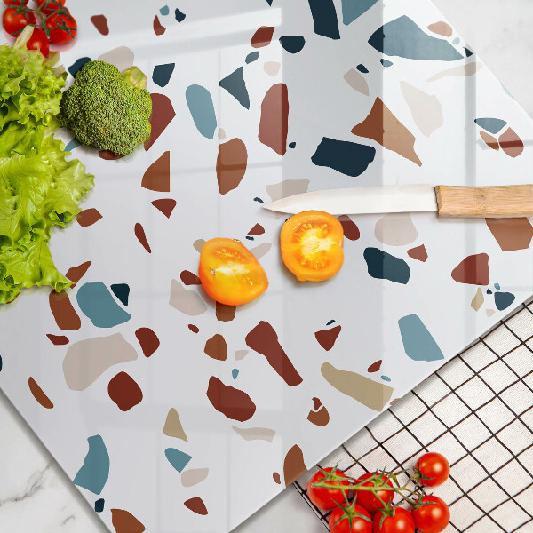 Protège plaque de cuisson Pierre décorative