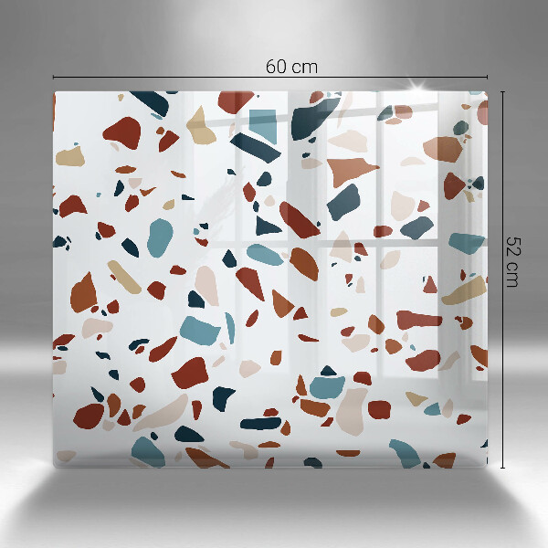 Protège plaque de cuisson Pierre décorative