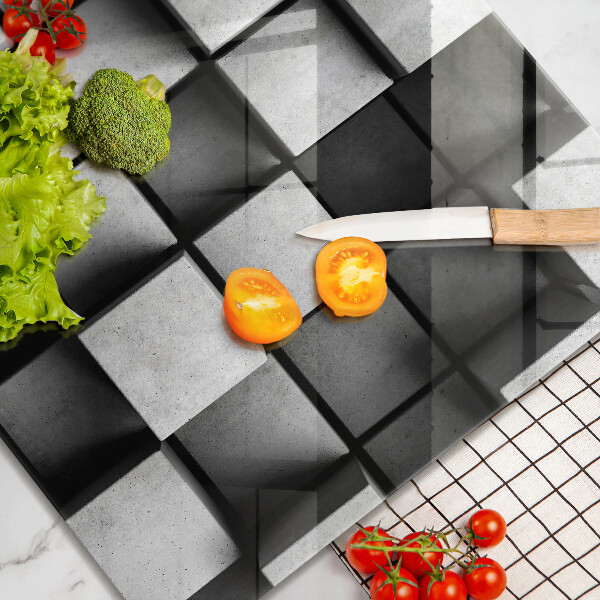 Protège plaque de cuisson Fond de géométrie 3D