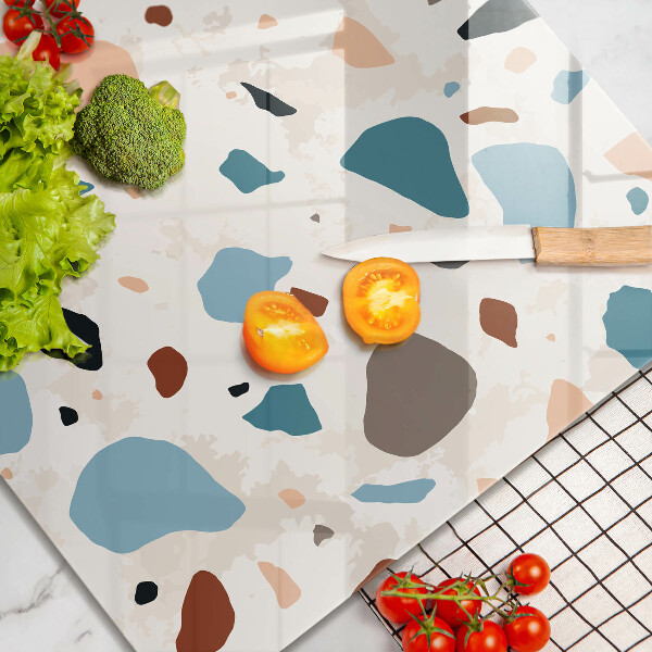 Protège plaque de cuisson Grès décoratif