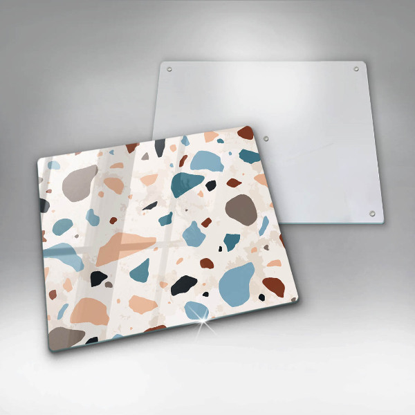 Protège plaque de cuisson Grès décoratif