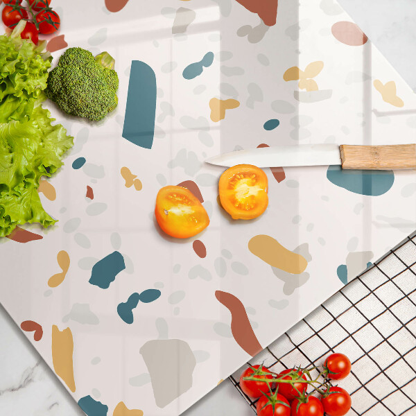 Protège plaque de cuisson Grès décoratif