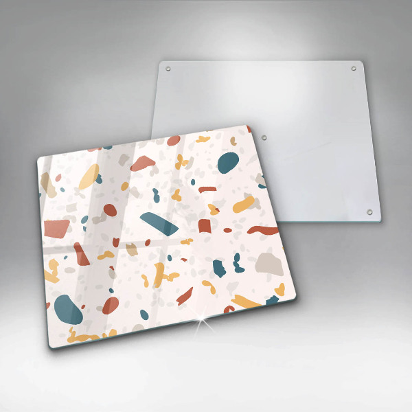 Protège plaque de cuisson Grès décoratif