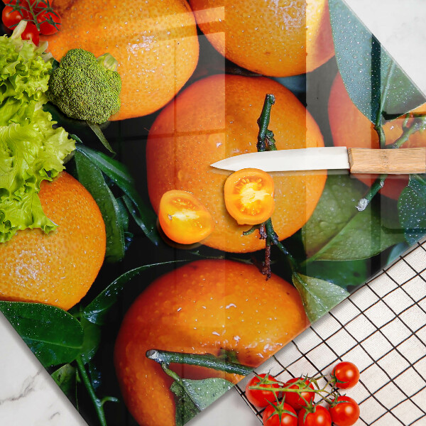 Protège plaque de cuisson Orange